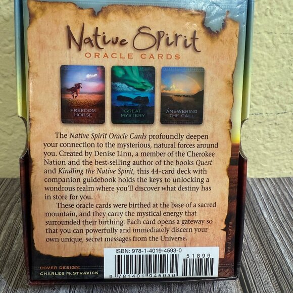 Native Spirit 44-Card Deck Oracle Cards with Guidebook by Denise Linn - Picture 2 of 6